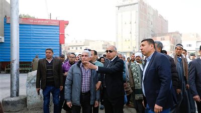 للحد من الزحام.. تطوير المدخل الشرقي وميدان القرداحي بالمنيا
