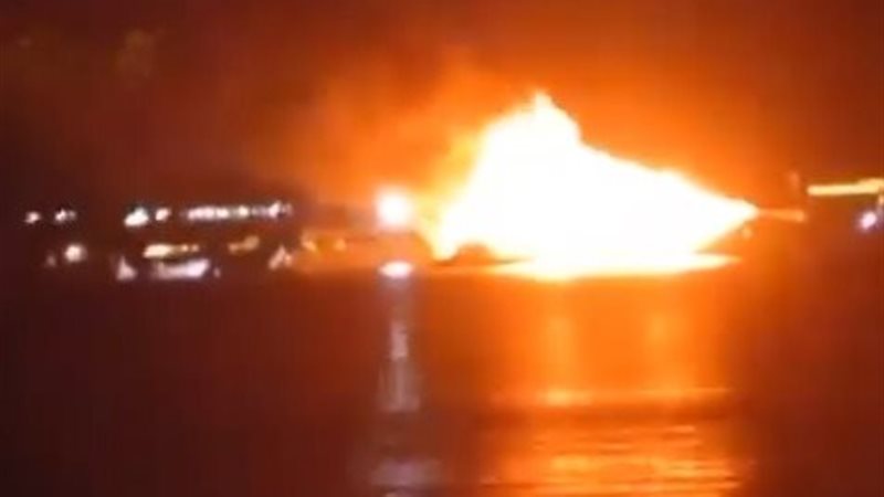 جانب من الحادث 