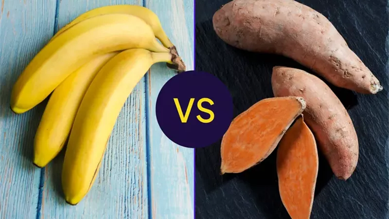 الموز والبطاطا