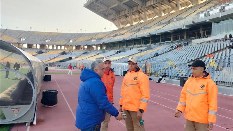 تأمين مباراة الأهلي