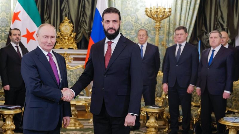 قمة بوتين والشرع