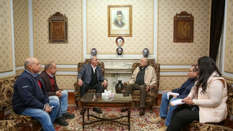 جانب من الزيارة 