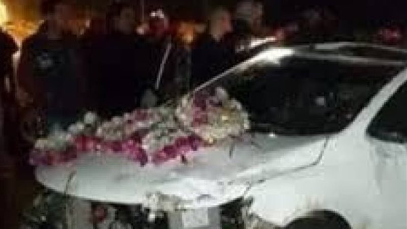 حادث عروس المنيا