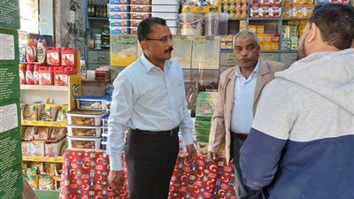 تحرير 348 مخالفة وضبط كميات من السلع المجهولة بالمنيا 