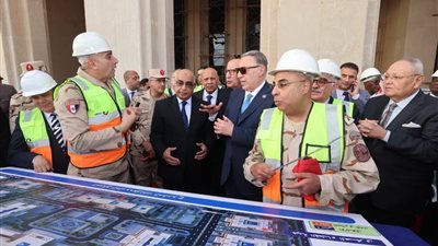 رؤساء المحاكم الدستورية الإفريقية يتفقدون مشروع مدينة العدالة بالعاصمة الإدارية