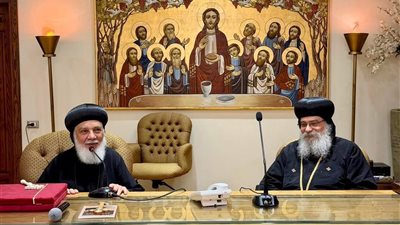 مطرانية سمالوط بالمنيا تستقبل أسقف الدول الإسكندنافية في ختام أسبوع الخدمة بمصر