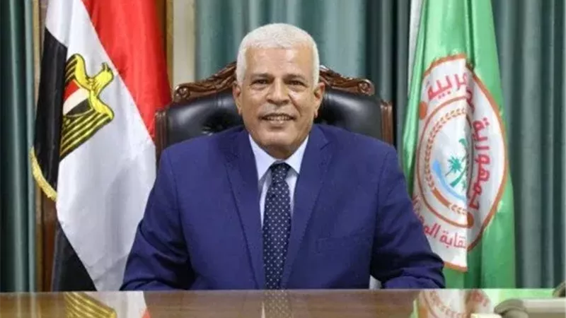  الدكتور سيد خليفة، نقيب الزراعيين، 