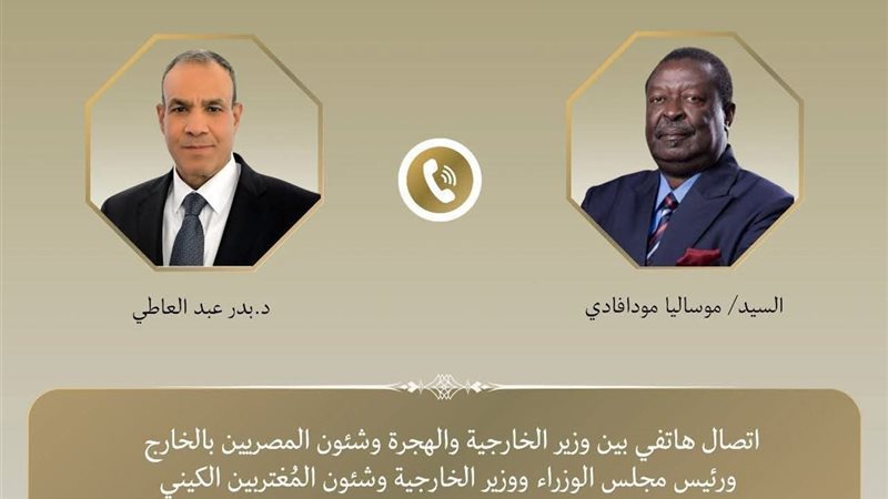 وزير الخارجية  ونظيره