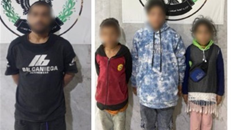 الأطفال وأحد المتهمين