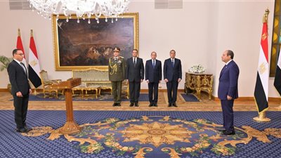 محمد علي جبر يؤدي اليمين الدستورية نائبًا لمحافظ المنيا أمام الرئيس السيسي