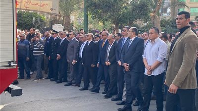 المنيا تودع اللواء مصطفى خليل في جنازة عسكرية مهيبة إثر حادث مأساوي