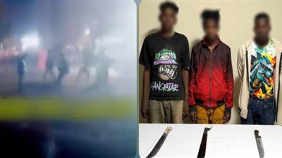 بسبب خلافات مالية.. كشف ملابسات فيديو مشاجرة «أجانب» بالأسلحة البيضاء في أسوان