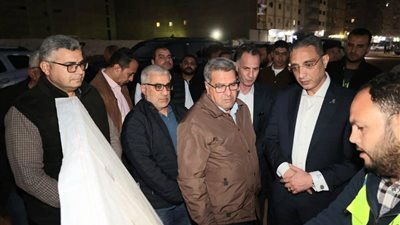 محافظ الجيزة يطمئن على نسب إنجاز محور الإخلاص ويوجه بتسريع وتيرة العمل
