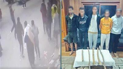 الأمن يكشف ملابسات فيديو مشاجرة بالدلنجات ويضبط المتورطين