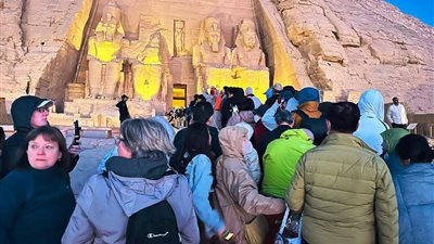 الحكومة: ظاهرة تعامد الشمس على وجه الملك رمسيس الثاني حدث حضاري وسياحي عالمي