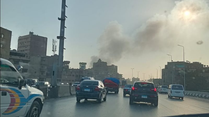 تصاعد الأدخنة بالقرب