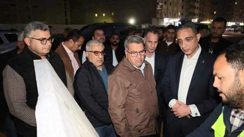 محافظ الجيزة يتفقد