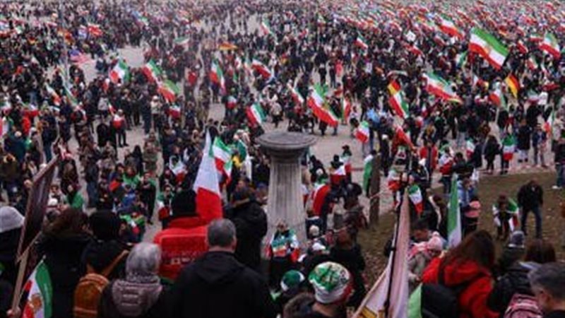 مظاهرات في ميونيخ ضد إيران