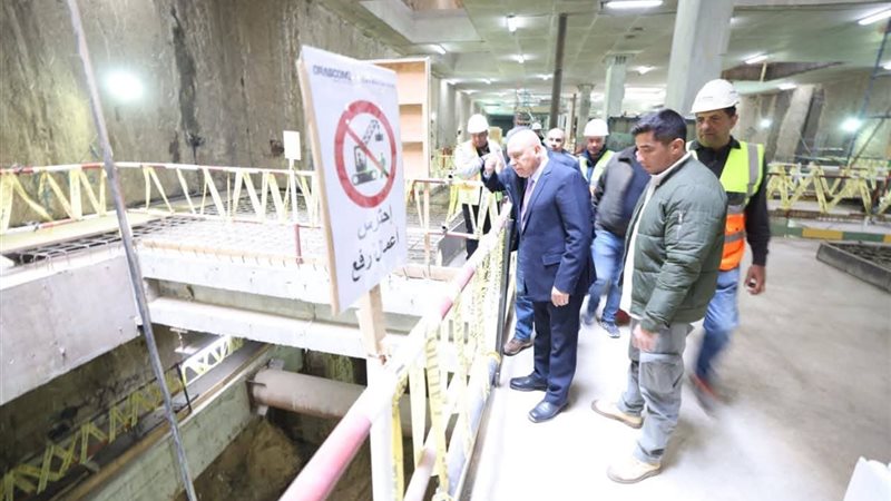 أثناء التفقد 