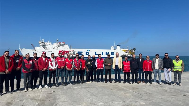 وصول سفينة الخير