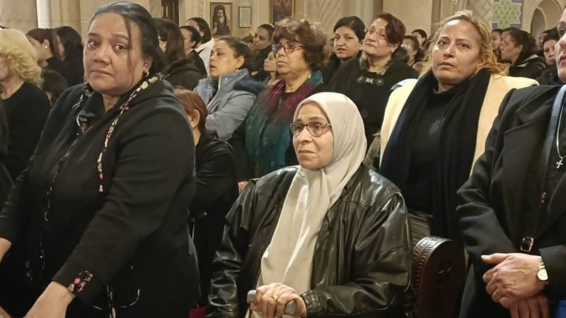 جانب من الجنازة