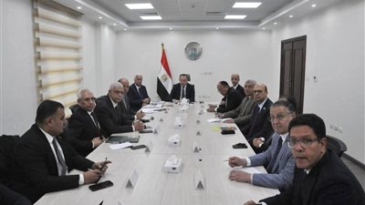 رئيس جامعة المنيا يشارك اجتماع وزير التعليم العالي لمتابعة انتظام الدراسة