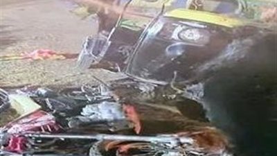 دماء على الأسفلت.. مصرع شابين في حادث تصادم أليم بالغربية 