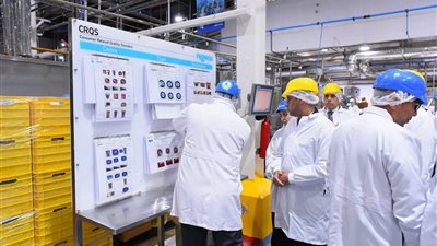 حجم استثماراتها 2.5 مليار جنيه.. وزير العمل يتفقد شركة فرونيري آيس كريم مصر