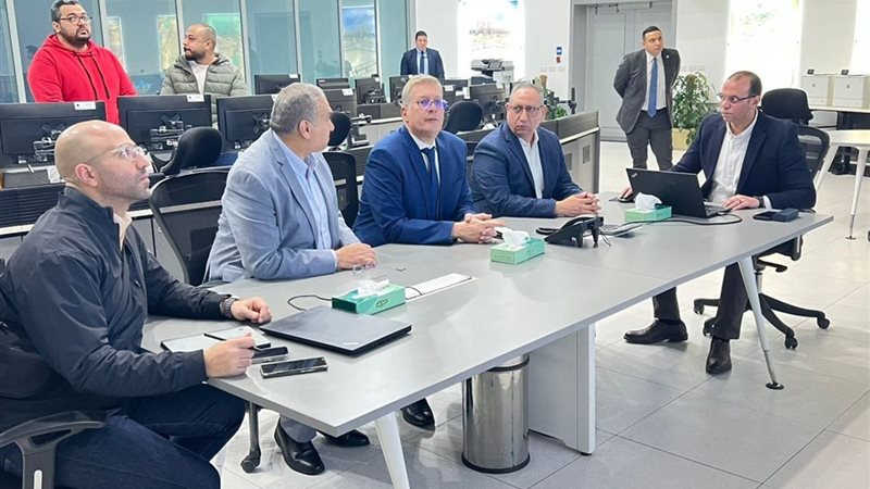 جانب من الزيارة 