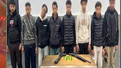 ضبط 8 أشخاص وبحوزتهم بندقيتا خرطوش في مشاجرة بالإسماعيلية