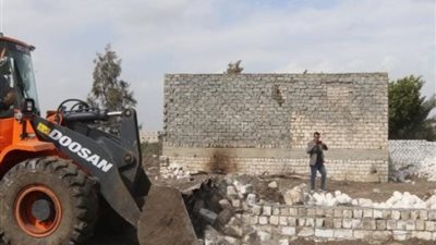 إزالة 1460 حالة تعدٍ على أملاك الدولة والأراضي الزراعية في البحيرة