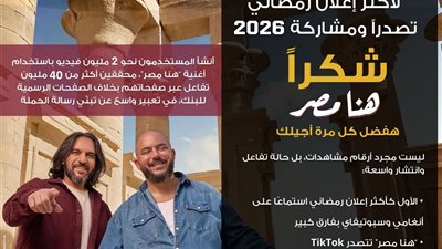 إعلان هنا مصر يحصد المركز الأول على Spotify وAnghami والأكثر استماعًا