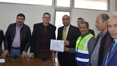 اعتماد شهادة الإدارة الفنية المستدامة (T.S.M) لمحطة رفع وشبكات الهرم الحلزونية للصرف