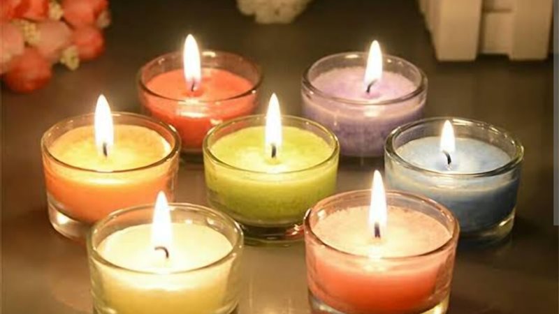 الشموع العطرية