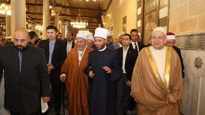 جانب من مشاركة وزير