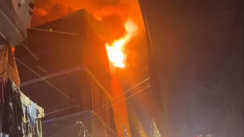 حريق بالمحمودية 