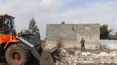 ضمن الموجة 28.. إزالة 1613 حالة تعدٍ على أراضي الدولة في البحيرة 