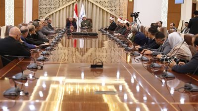 مفتي الجمهورية يستقبل رئيس الطائفة الإنجيلية لتهنئته بعيد الفطر