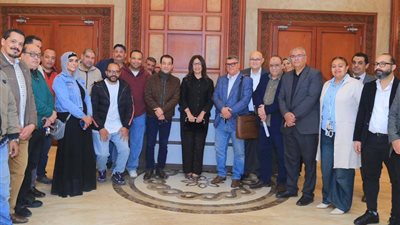 قبل افتتاحه التجريبي.. وزيرة الثقافة تتفقد الاستعدادات النهائية لـ