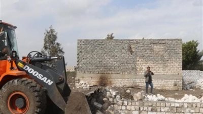 إزالة 1645 حالة تعدٍ على أراضي الدولة والزراعة في البحيرة
