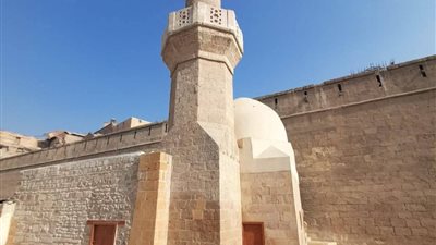 ترميم إيوان أقطاي وساقية الناصر ومسجد محمد باشا بالقلعة الأثرية 
