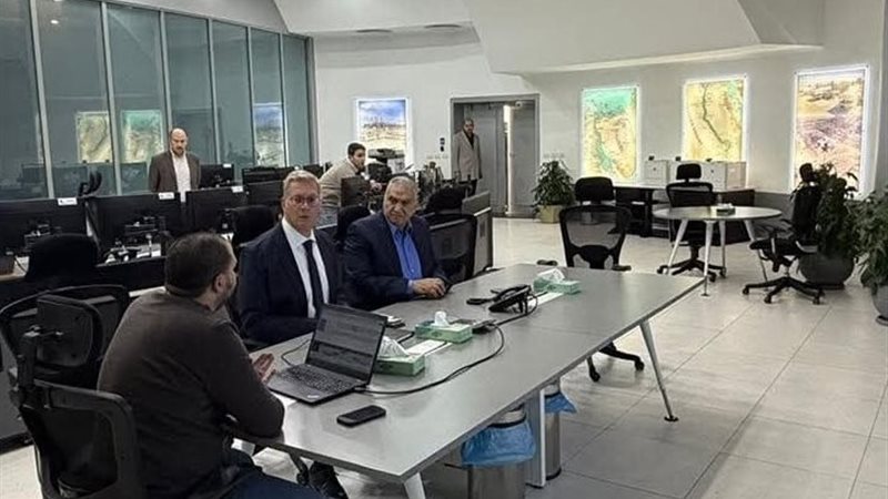 جانب من الزيارة 