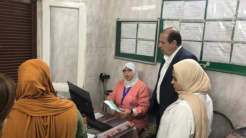 الدكتور عمرو قنديل يتفقد