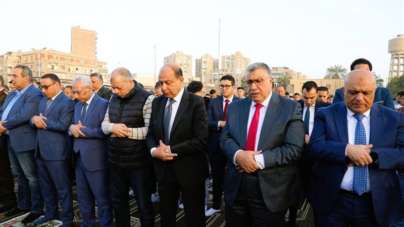 صلاة عيد الفطر بالمنيا