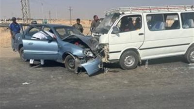مأساة على طريق البحيرة.. مصرع شاب وإصابة والده في حادث تصادم مروع