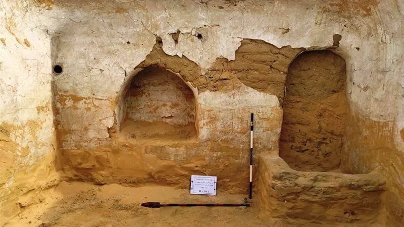  بقايا دير أثري بوادي