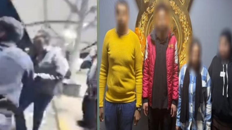 مشاجرة مول الجيزة 