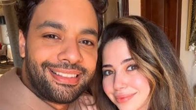 في لحظات رومانسية.. فرح الموجي تحتفل بعيد ميلاد أحمد جمال