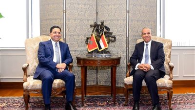 تطورات التصعيد العسكري.. تفاصيل لقاء وزير الخارجية بالمملكة المغربية 