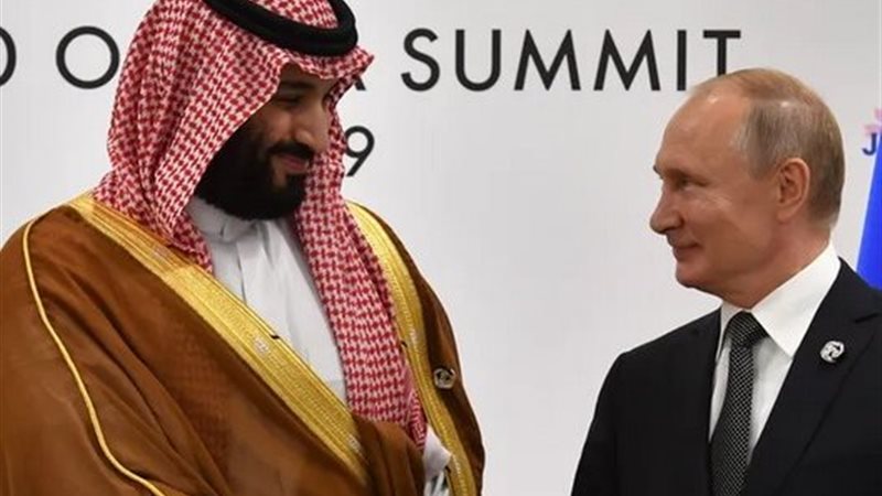 بوتين وبن سلمان 